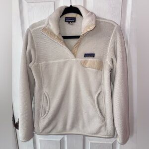 Patagonia Off-White Fleece Pullover